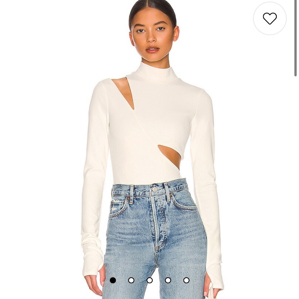 Asymmetrical bodysuit